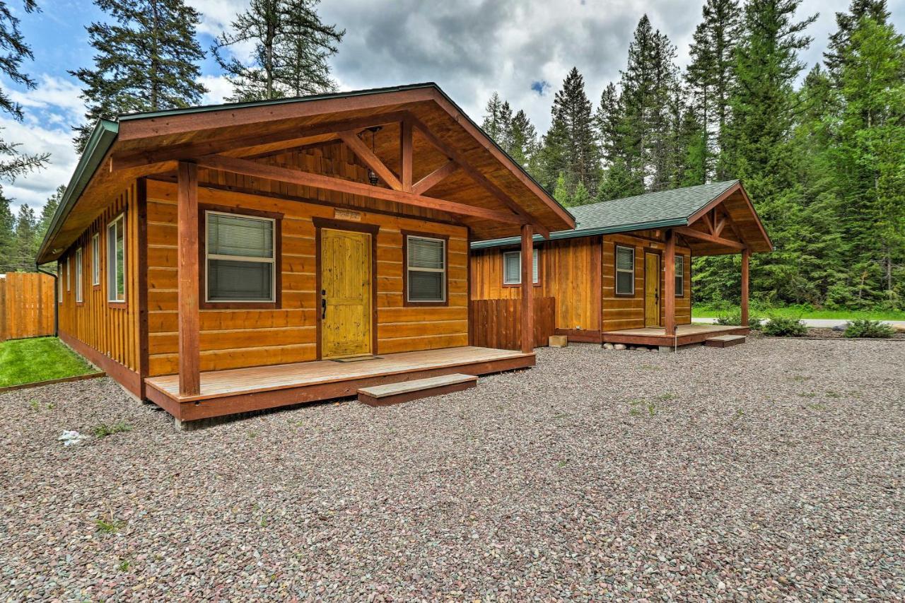 Hungry Horse Cabin Deck, Fire Pit, Near Glacier! 外观 照片